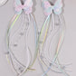 Glitter Pearl Tail Butterflies Set of 2 - Twisty Locks  - Kids and Women Hair Accessories, Fashion Clothing and Jewellery India