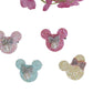 Glittery Mouse Pins - Set of 4 - Twisty Locks  - Kids and Women Hair Accessories, Fashion Clothing and Jewellery India