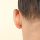 Gold Elephant 18K Gold Plated Children's Earrings - Twisty Locks  - Kids and Women Hair Accessories, Fashion Clothing and Jewellery India