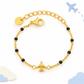 Gold Airplane Nazariya 18K Gold Plated Children's Bracelet