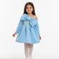 Hearts Bow Birthday Dress - Twisty Locks  - Kids and Women Hair Accessories, Fashion Clothing and Jewellery India