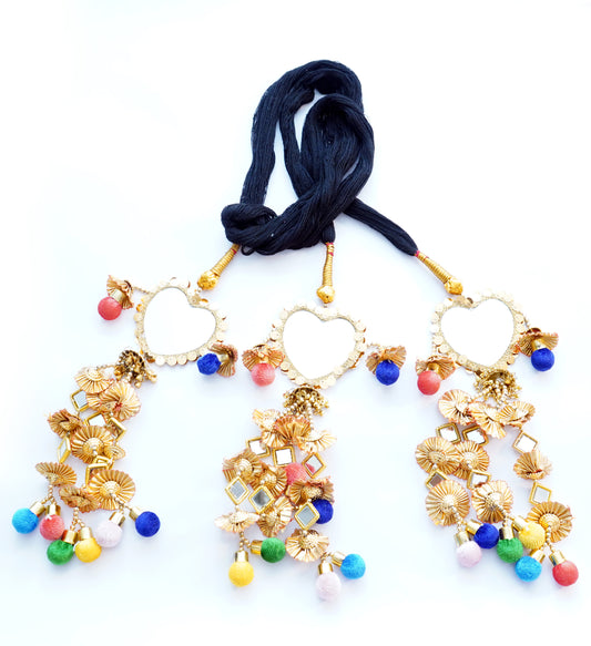Hearts Parandi Braid - Twisty Locks  - Kids Hair Accessories India