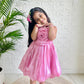 Luna – Pink Bubble Dress - Twisty Locks  - Kids and Women Hair Accessories, Fashion Clothing and Jewellery India