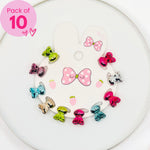 Bunny Mini Claw Clips - Set of 10