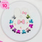 Mouse Mini Claw Clips - Set of 10