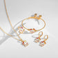 Kitty Jewellery Set- Crown - Twisty Locks  - Kids and Women Hair Accessories, Fashion Clothing and Jewellery India
