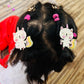 Kitty Unicorn Clips - Set of 2 - Twisty Locks  - Kids and Women Hair Accessories, Fashion Clothing and Jewellery India