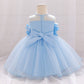 Bluebell Bloom 3D Petal Tulle Dress - Twisty Locks  - Kids and Women Hair Accessories, Fashion Clothing and Jewellery India