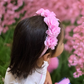 Light Pink & Lavender Petal Halo Hairbands - Set of 2 - Twisty Locks  - Kids and Women Hair Accessories, Fashion Clothing and Jewellery India