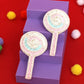 Lollipop Embroidered Hair Clips Set - Twisty Locks  - Kids and Women Hair Accessories, Fashion Clothing and Jewellery India