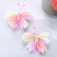 Organza Butterfly Clips - Multicolour Set of 2 - Twisty Locks  - Kids and Women Hair Accessories, Fashion Clothing and Jewellery India