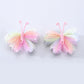 Organza Butterfly Clips - Multicolour Set of 2 - Twisty Locks  - Kids and Women Hair Accessories, Fashion Clothing and Jewellery India