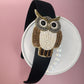 Owl Black Hairband - Twisty Locks  - Kids Hair Accessories India