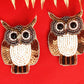 Owl Embroidered Hair Clips Set - Twisty Locks  - Kids and Women Hair Accessories, Fashion Clothing and Jewellery India