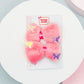 Pink Furry Bow Clips - Set of 2 - Twisty Locks  - Kids and Women Hair Accessories, Fashion Clothing and Jewellery India