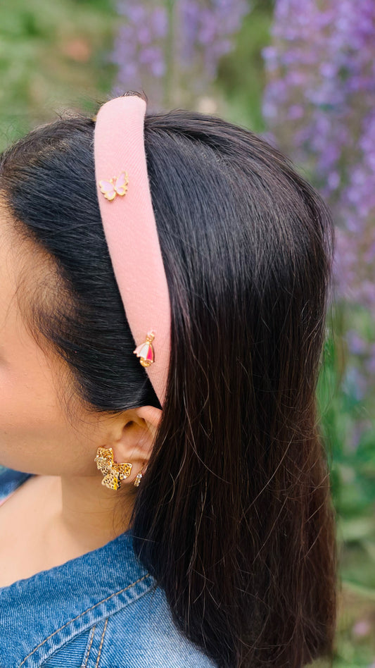 Playful Charm Puff Hairband - Twisty Locks  - Kids Hair Accessories India