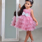 Princess Peony – Pink Layered Tutu Dress - Twisty Locks  - Kids and Women Hair Accessories, Fashion Clothing and Jewellery India