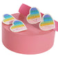 Rainbow Hearts Hairband - Twisty Locks  - Kids and Women Hair Accessories, Fashion Clothing and Jewellery India