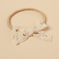 Heart Lace Baby Headband Beige - Twisty Locks  - Kids and Women Hair Accessories, Fashion Clothing and Jewellery India