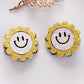 Smiling Sunflower Clips - Set of 2 - Twisty Locks  - Kids and Women Hair Accessories, Fashion Clothing and Jewellery India