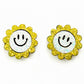 Smiling Sunflower Clips - Set of 2 - Twisty Locks  - Kids and Women Hair Accessories, Fashion Clothing and Jewellery India