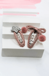 Star & Bow Tic Tac Pins – Pink Set of 2