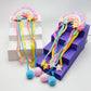 10 PIECE Rainbow Gift Bundle - Twisty Locks  - Kids and Women Hair Accessories, Fashion Clothing and Jewellery India