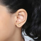 Cute Mushroom 18K Gold Plated Children's Earrings