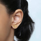 Sparkle Bow 18K Gold Plated Children's Earrings