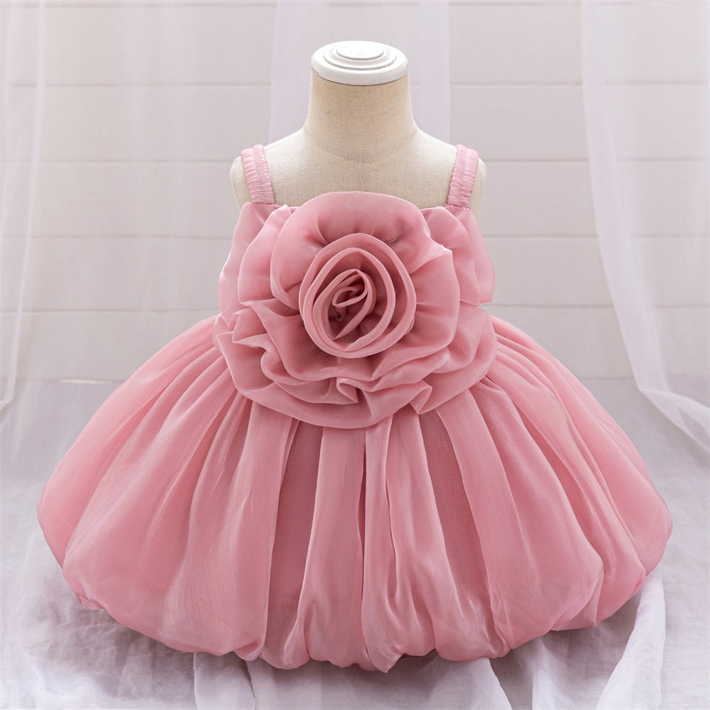 Luna – Pink Bubble Dress - Twisty Locks  - Kids and Women Hair Accessories, Fashion Clothing and Jewellery India