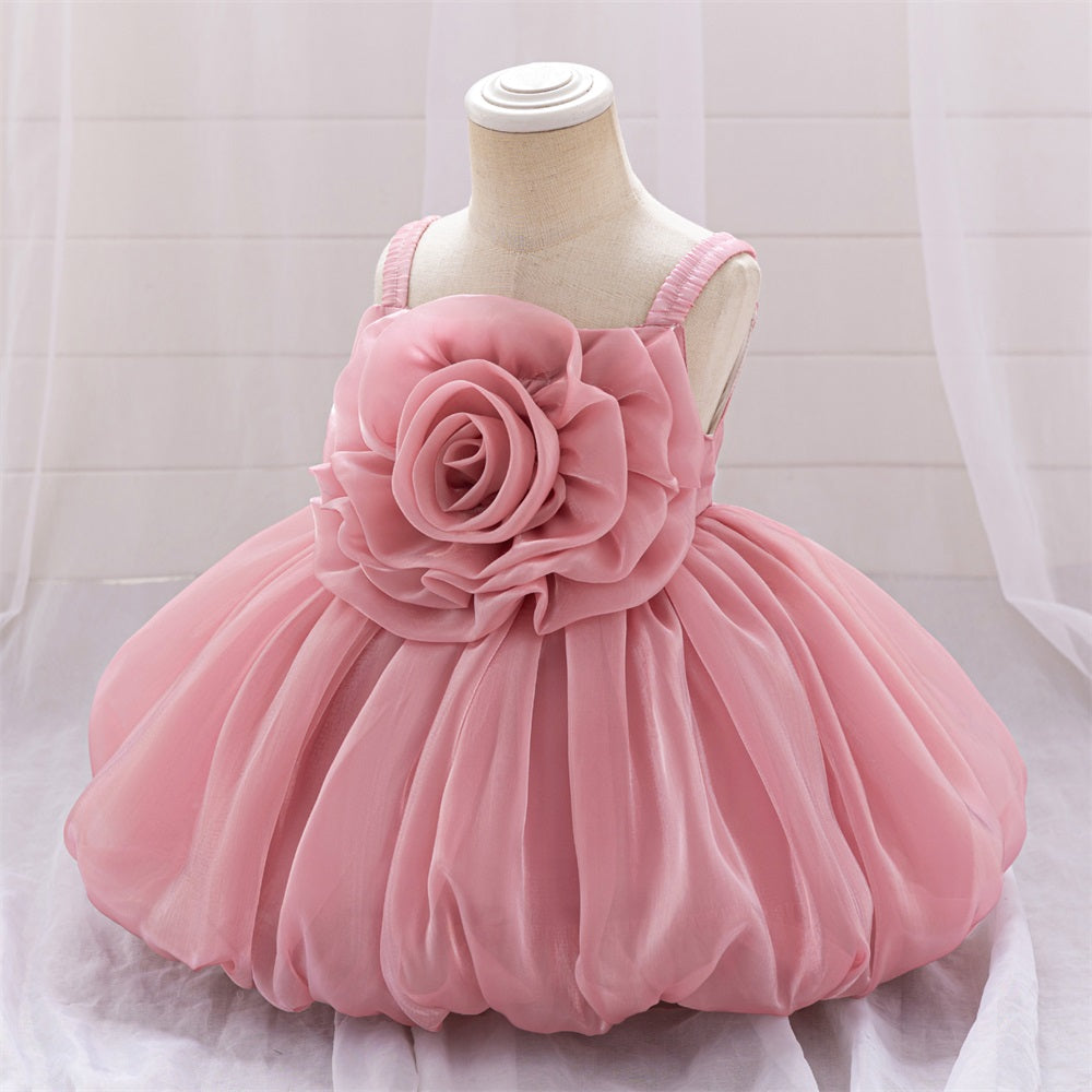 Luna – Pink Bubble Dress - Twisty Locks  - Kids and Women Hair Accessories, Fashion Clothing and Jewellery India