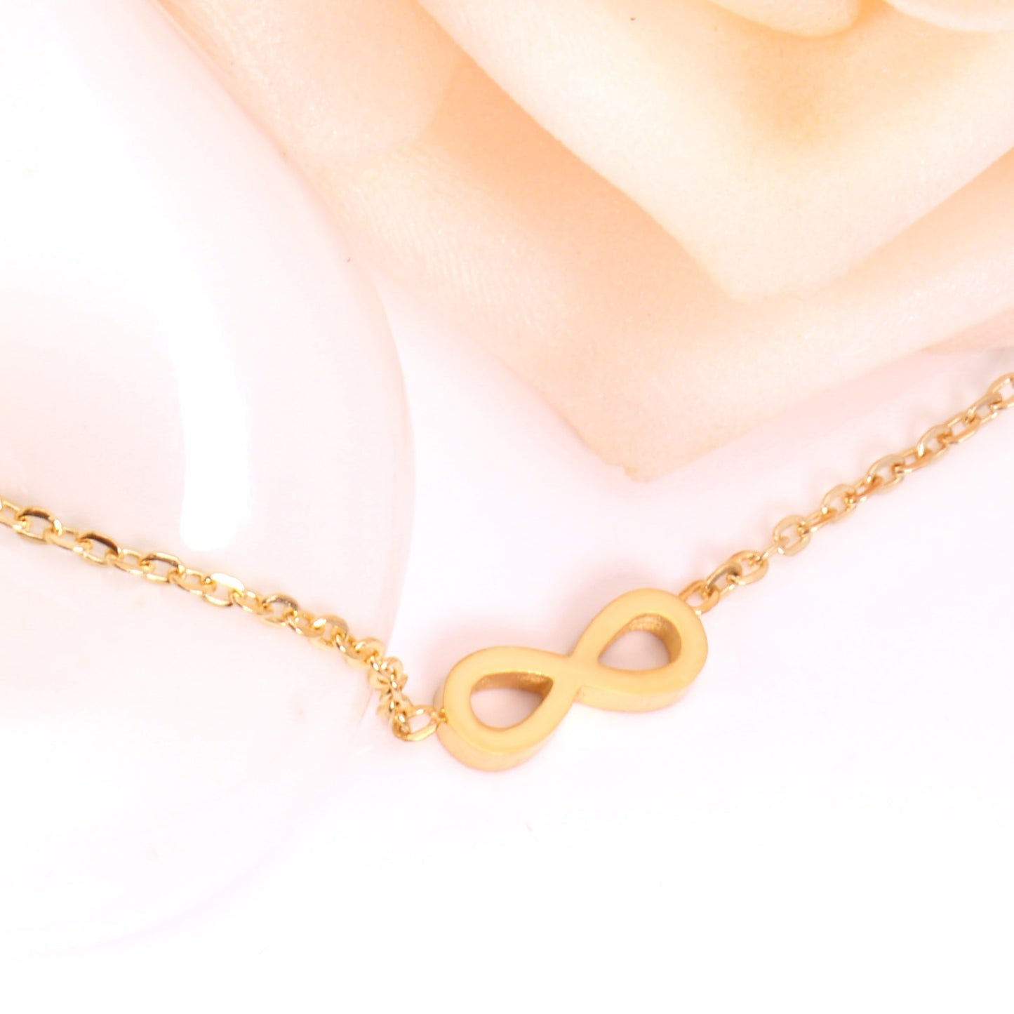 Gold Infinity 18K Gold Plated Children's Bracelet