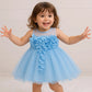 Bluebell Bloom 3D Petal Tulle Dress - Twisty Locks  - Kids and Women Hair Accessories, Fashion Clothing and Jewellery India