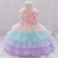 Rosie Ruffles – Rainbow Tulle Dress