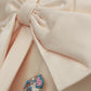Paris Dreams – Cream Bow Dress
